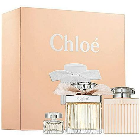 chloe parfum gift set|chloe by 3 piece set.